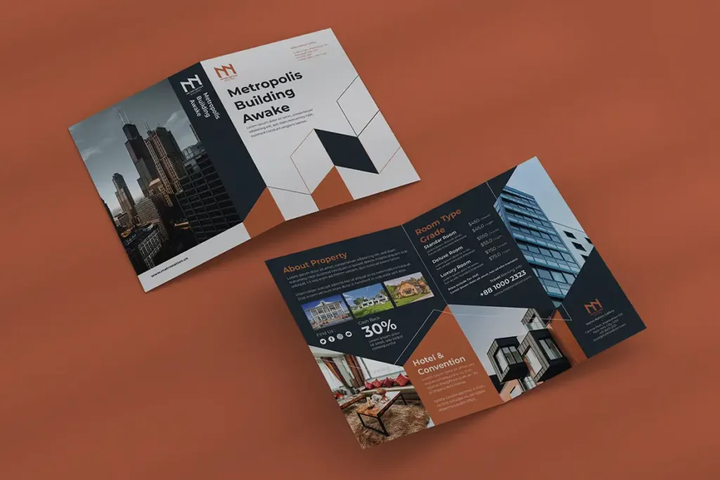 Bi-Fold Flyers: Simplified Layout for Clear Communication